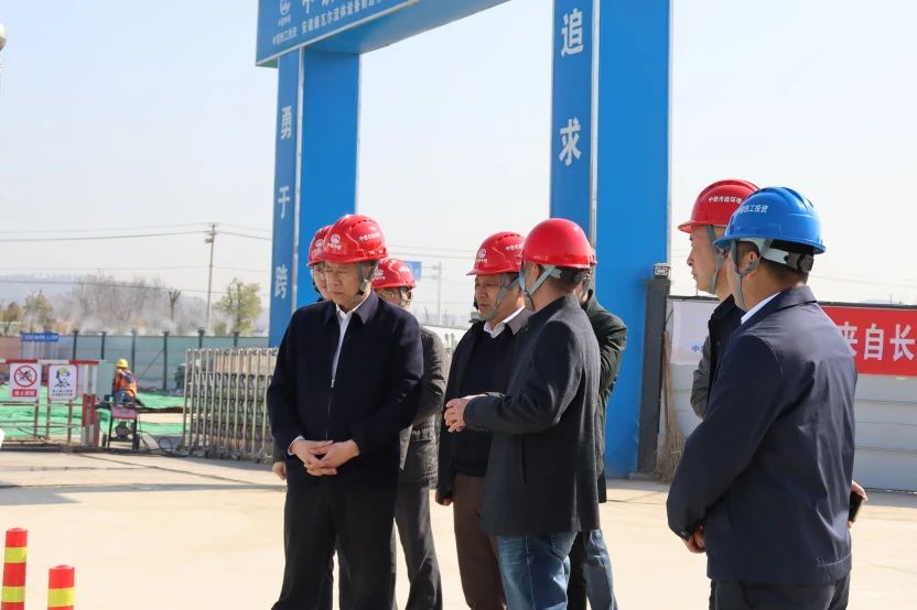 馬鞍山市委副書記、市長葛斌到高端智能節能泵閥生產基地及研發中心建設項目調研