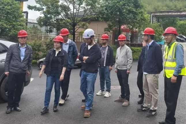 福建海峽環(huán)保集團股份有限公司黨委書記、董事長徐婷一行到紅廟嶺項目檢查指導工作.jpg