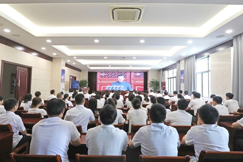 銘記歷史 強國有我丨公司組織收看紀(jì)念中國人民抗日戰(zhàn)爭暨世界反法西斯戰(zhàn)爭勝利80周年大會